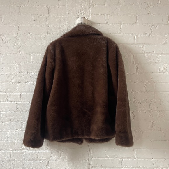 NWT Reformation Ellie Faux Fur Coat - Picture 8 of 8